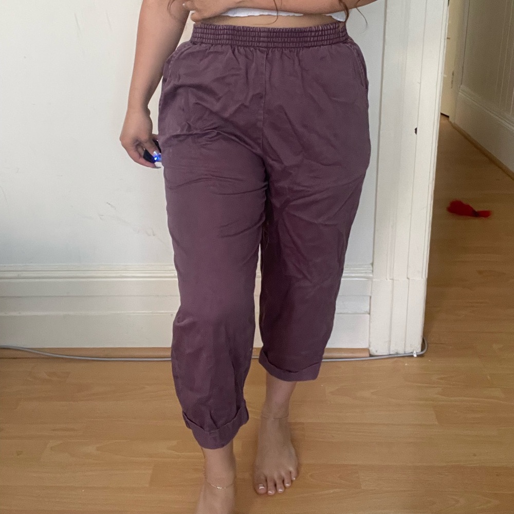 Purple pants